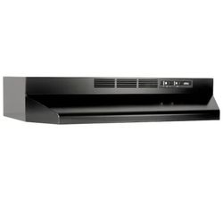 NUTONE Oven Range BLACK