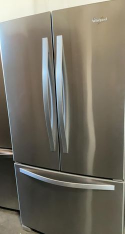 Whirlpool 3 Door Stainless Steel Refrigerator
