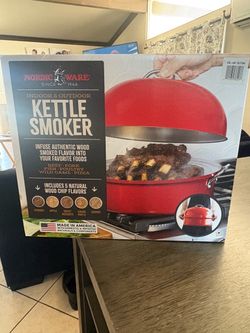 Nordic ware indoor& outdoor Kettle Smoker