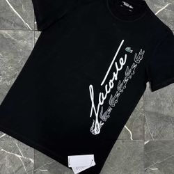 Black Lacoste Shirt