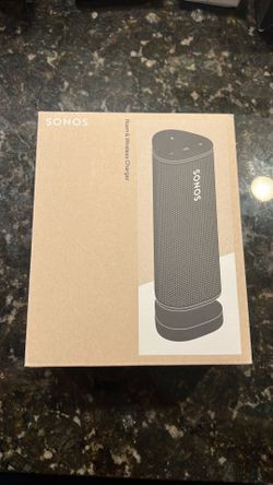 Sonos Roam Portable Bluetooth Speaker With Wireless Charger