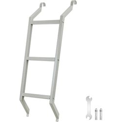Window Well Ladder for Safe Basement Egress and Fire Escapes, Fits 3-Step Standard Window Wells, Durable and Easy to Install Escape Ladder
