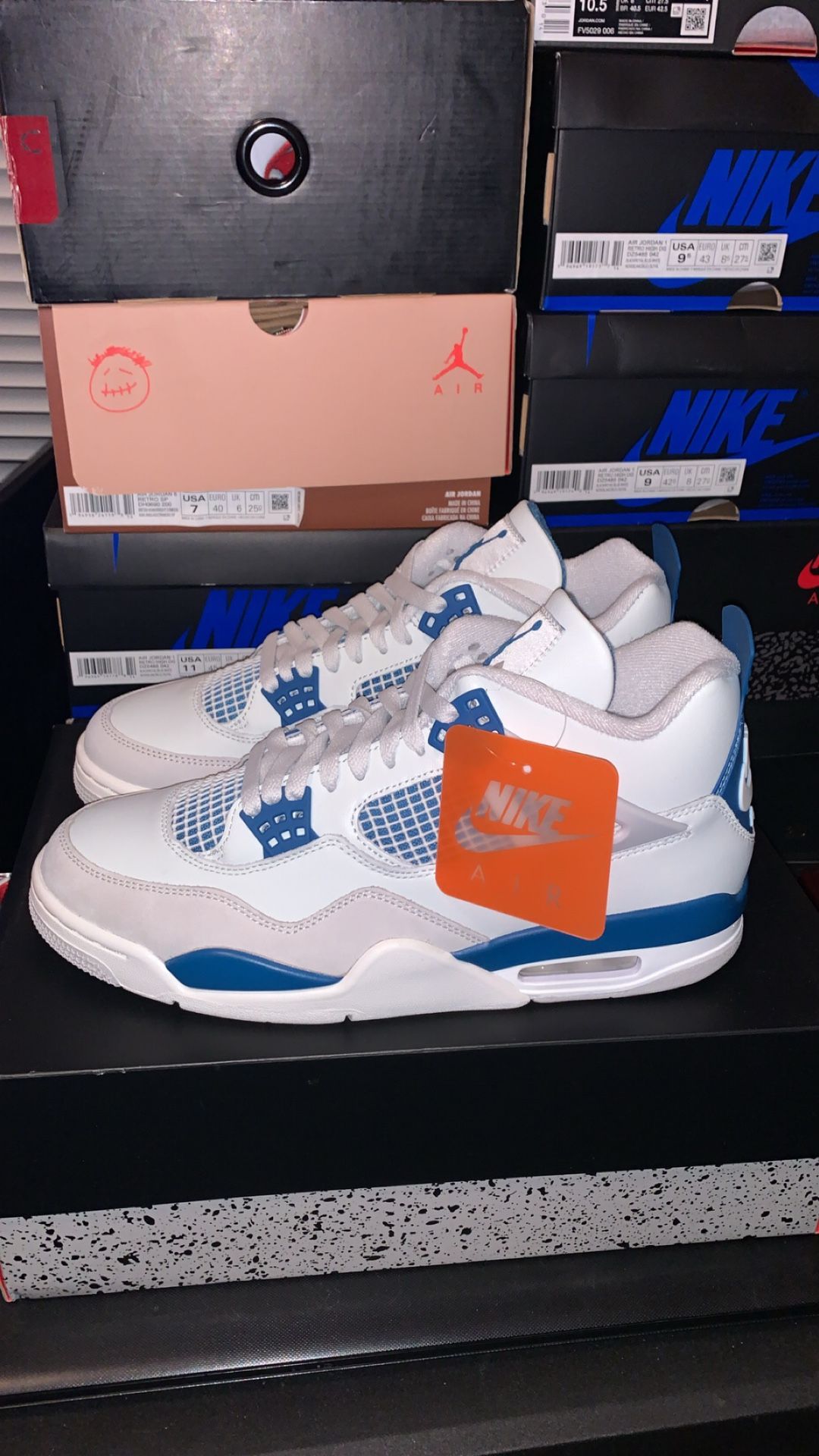Jordan 4 Retro Military Blue
