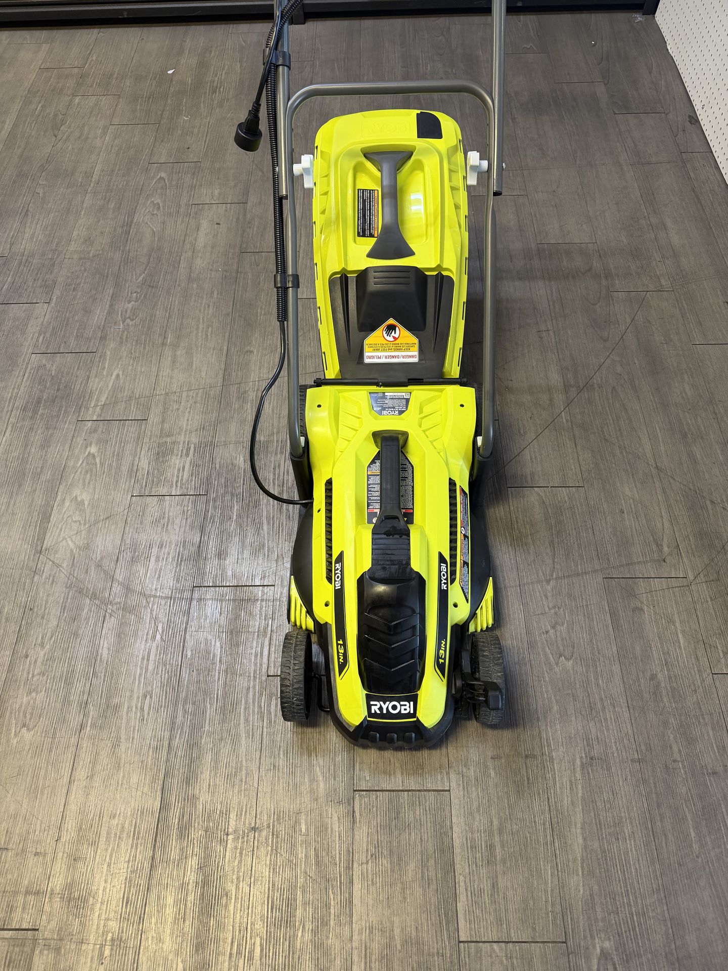 13 in. 11 Amp Corded Electric Walk Behind Push Lawn Mower