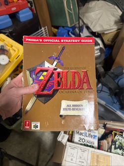 Legend of Zelda Ocarina of Time Prima Strategy Guide