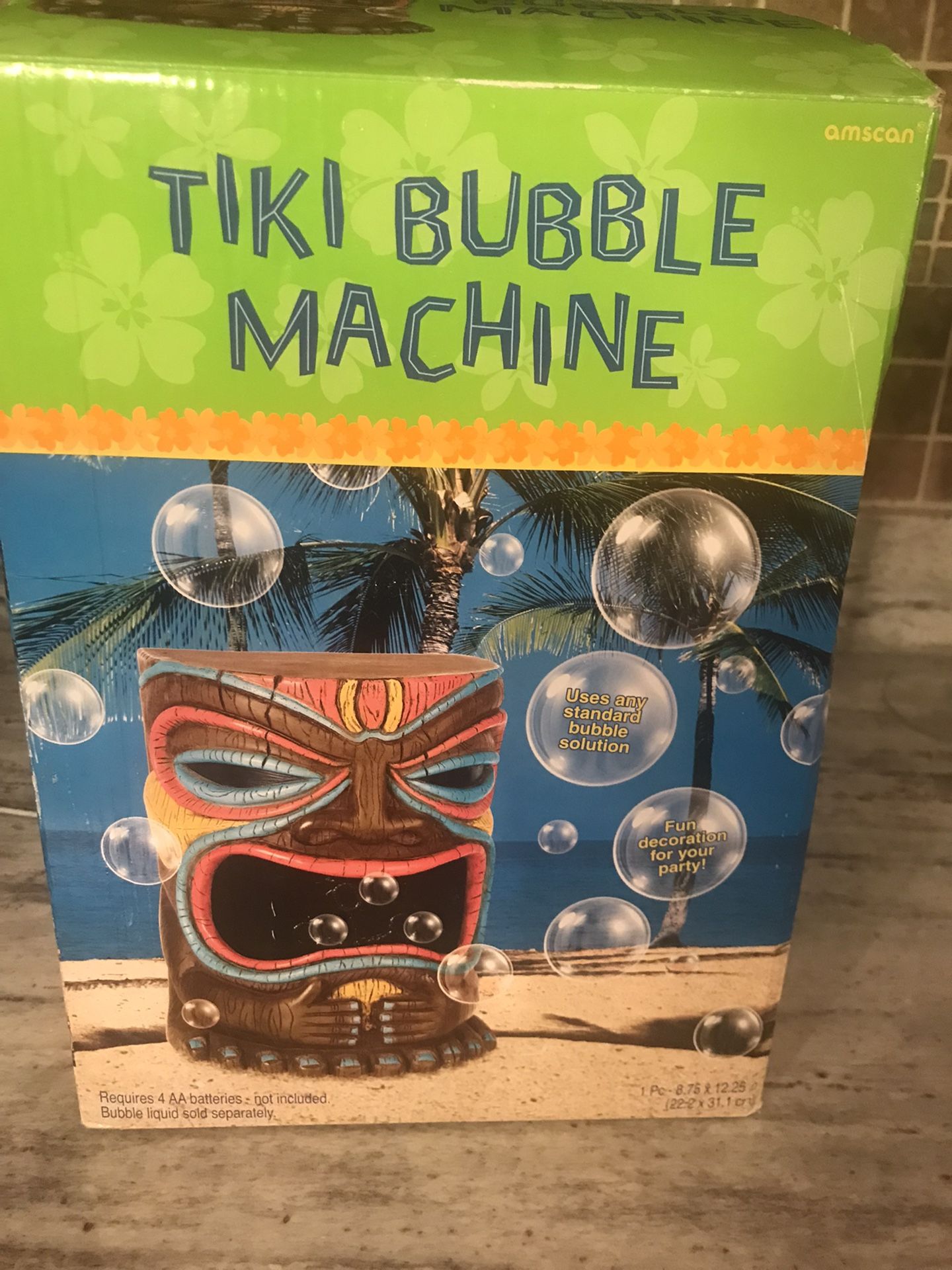 TIKI BUBBLE MACHINE