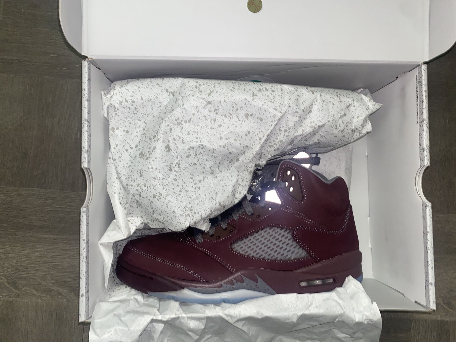 Jordan Burgundy 5s