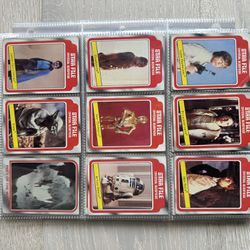 Vintage Star Wars Trading Cards And Others