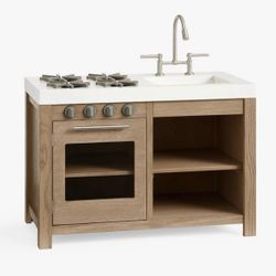 Pottery Barn Kids Charlie Sink & Stove Seadrift Play Kitchens Pretend Play