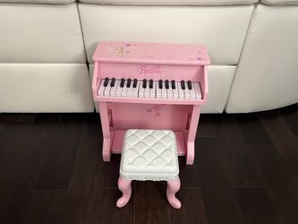 Barbie Schoenhut Style Upright Pink Piano Vintage Fun Sound