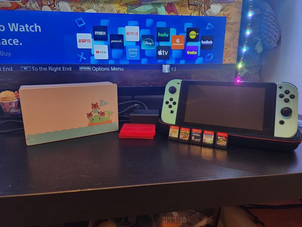 ACNH switch + 5 games!!
