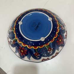 Bowl Hand Crafter By Table Top Luca In Prestine Condition 