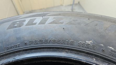 Tires Blizzak 112R