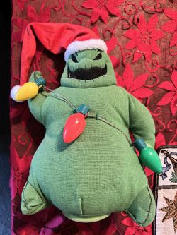 Nightmare Before Christmas Oogie Boogie Animated Plush Lights 13"