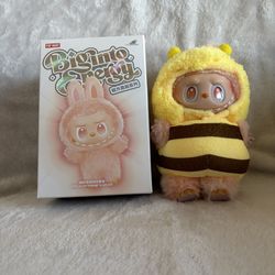 Authentic Big Into Energy Labubu - Happiness