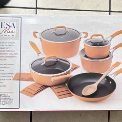 Mesa Mia Cookware Set NEW 