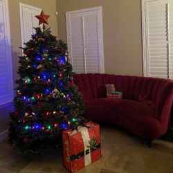 Red Vintage Couch
