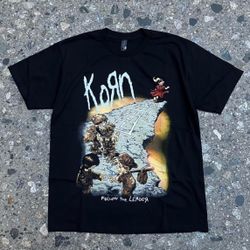 VINTAGE STYLE “KORN” TEE SIZE S,M,L,XL,2XL