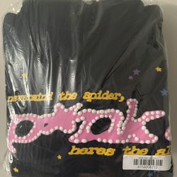 Sp5der hoodie Pink V2