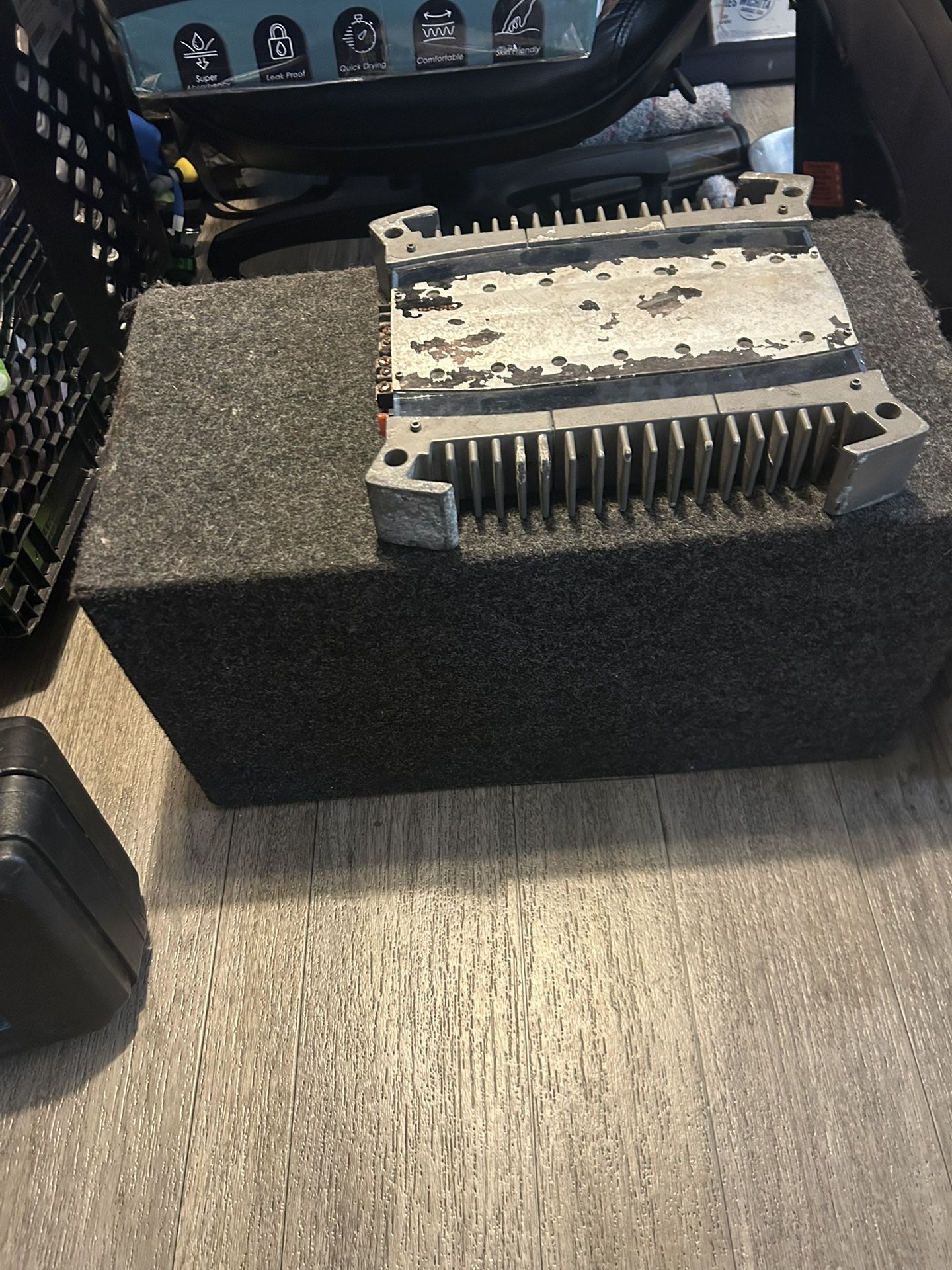 10”Sub Amp And Door Speakers