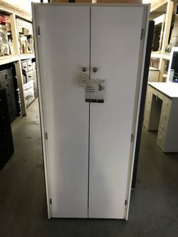 Pantry closet available in different colors