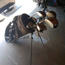 Golf Clubs W/Bag