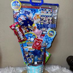 Sonic 💙 Valentine’s ♥️basket
