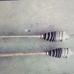 2007 SUBARU IMPREZA WRX FRONT AXLES