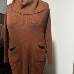 Brown Tunic Top