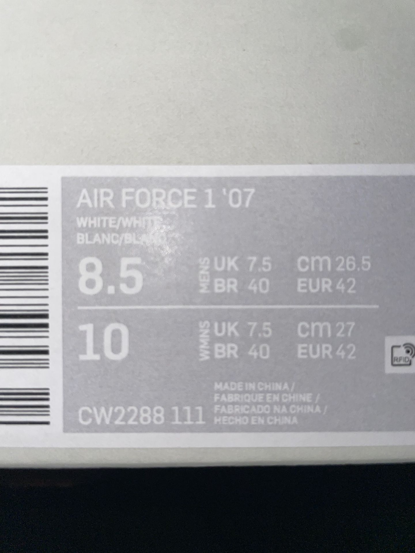 Nike Air Force 1s
