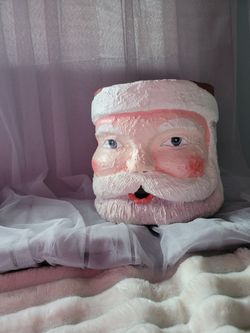 Paper Mache Santa Head