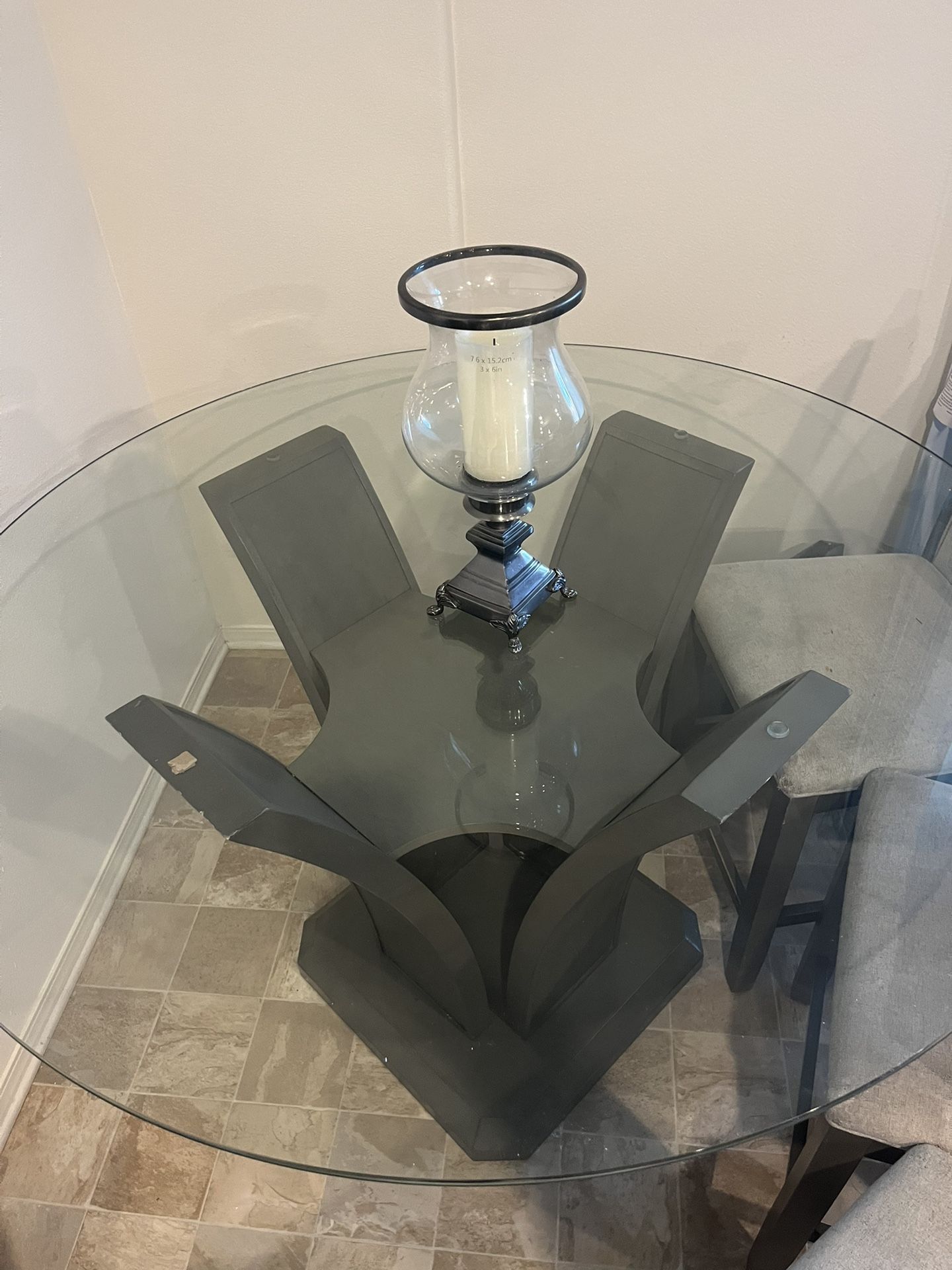 Glass Dining Table