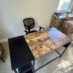 Office desk And chair