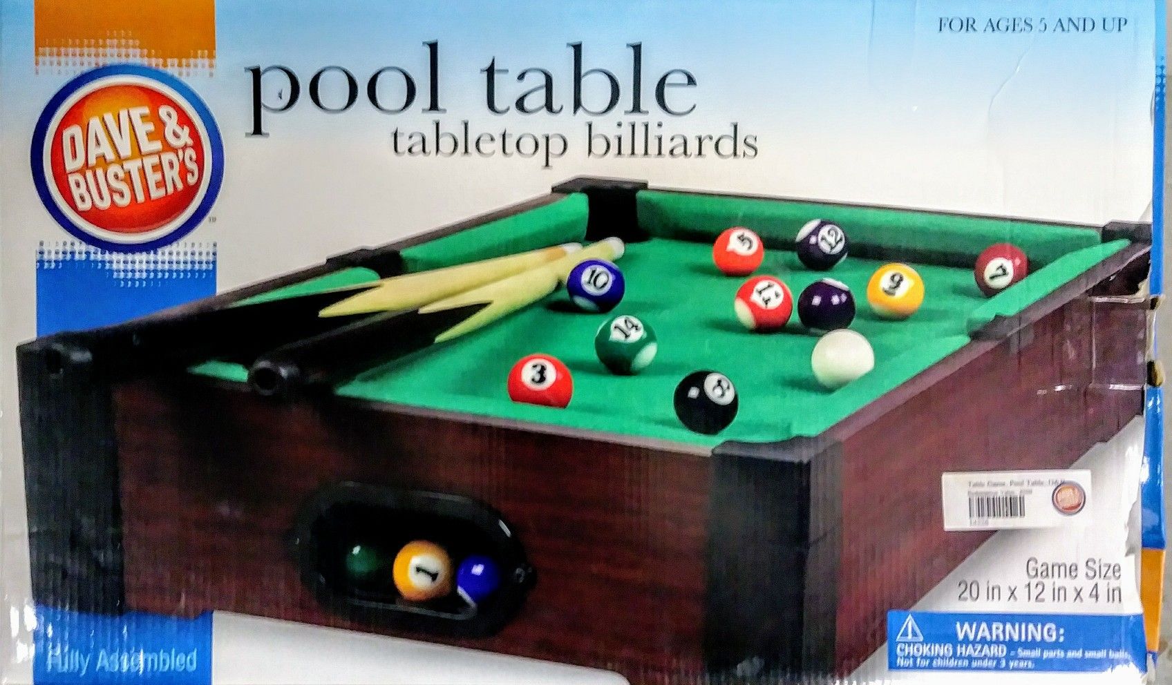 Tabletop Pool Table Billiards