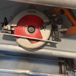 RIDGID WORM DRIVE CIRCULAR SAW