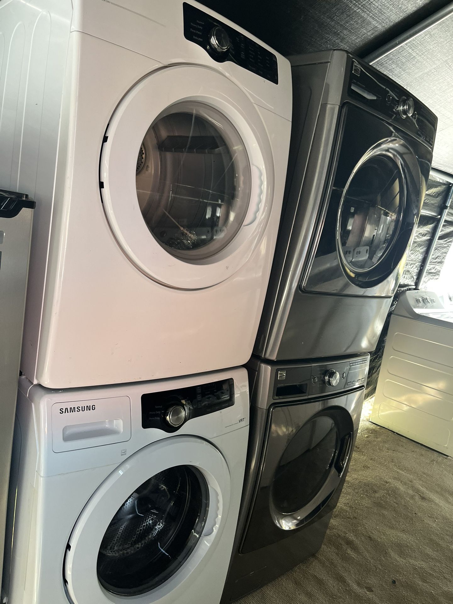 Samsung And Kenmore Set Washer And Dryer / Working Perfect / 1 Month Warranty