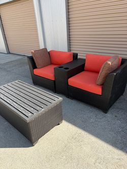 Outdoor Wicker Patio Furniture Set