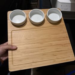 Charcuterie Board With Bowls 