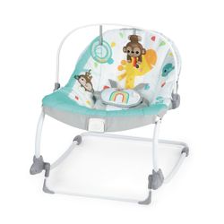 Wild Vibes 2-in-1 rocker stationary seat (Used)