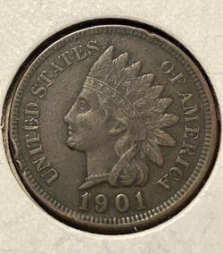 1901 Indian Penny