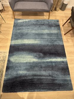 SONDEROD Rug - High Pile Blue