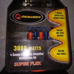 4ga Amp Kit Brand New $40firm Price Pickup Only Serious Buyers Please Yes It Is Avaliable 
