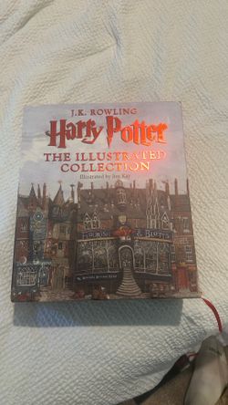 The illustrated collection of Harry Potter books 1-3