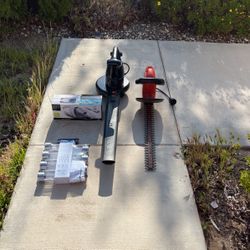 Leaf Blower,hedge Trimmer,LED Wallet Lights Solar.