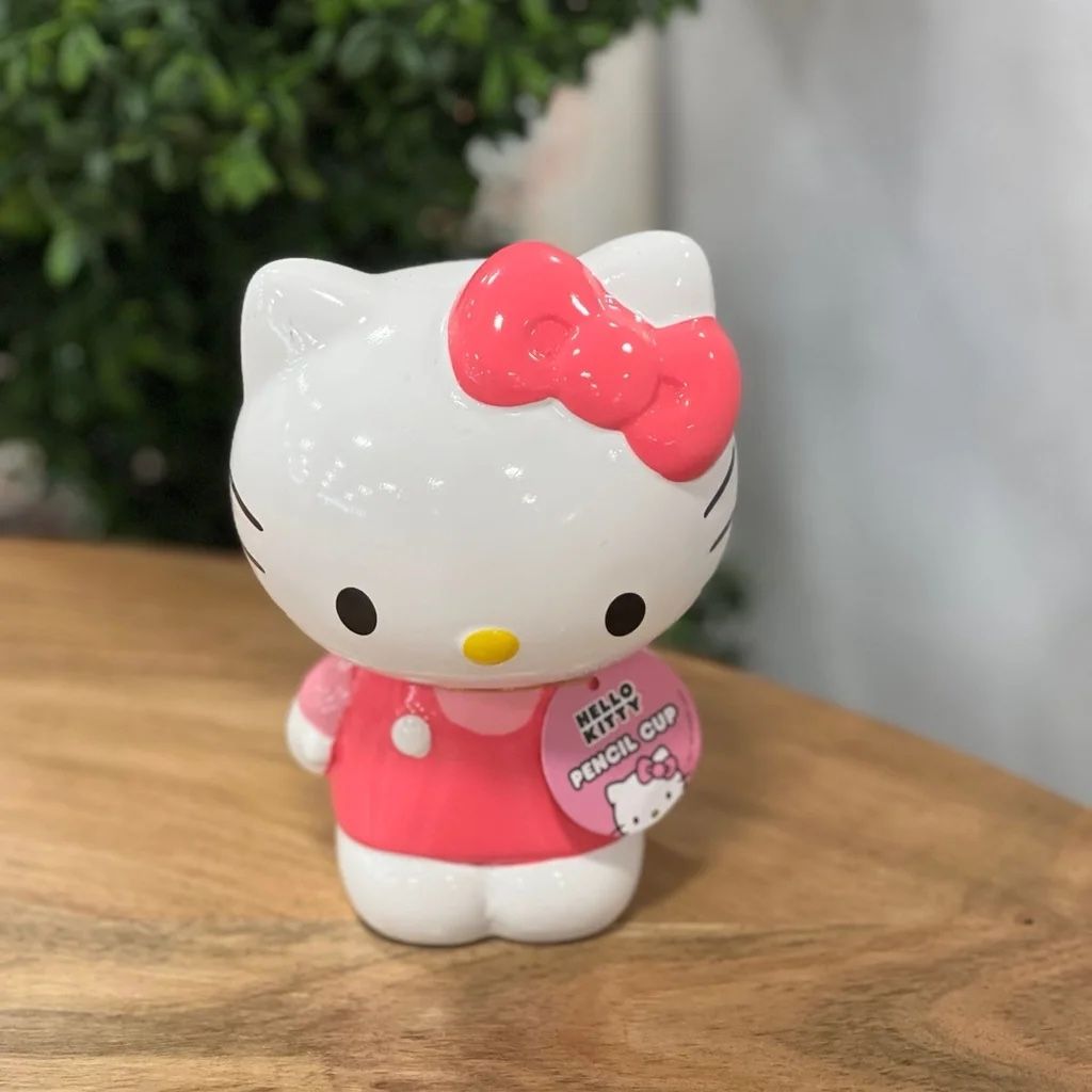 Hello Kitty Pencil Cup Holder/Storage & Makeup Brushes