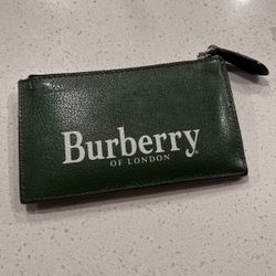 Burberry card holder sale clearance