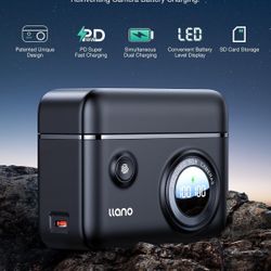 llano DMW-BLK22 Batteries & Dual Fast Charger for Panasonic Lumix Camer