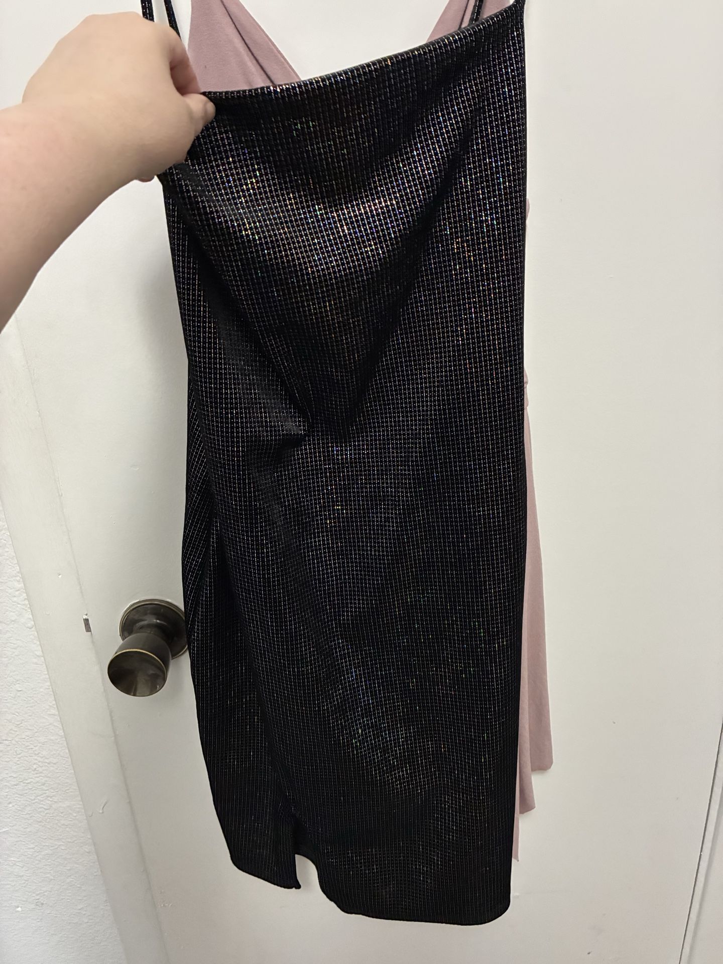 Black Sequence Dress
