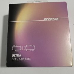 Bose Ultra Open Bluetooth Earbuds, True Wireless Earbuds with OpenAudio for Awareness, Clip On Design for Comfort, Immersive Audio, Up to 48 Hrs of Pl