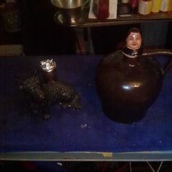 Wind Up Whiskey Jug